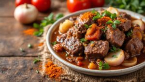 Dodaję do gulaszu. Mięso błyskawicznie staje się miękkie i kruche