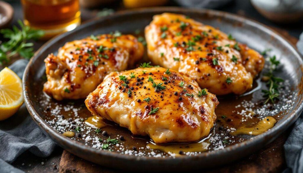 Udka z kurczaka marynuję i zapiekam w ten sposób. Skórka chrupie tak, że sąsiad słyszy, a mięsko jest soczyste i delikatne