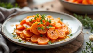 Marchewkę piekę z miodem i tymiankiem. Smakuje jak deser, a to pełnowartościowy dodatek do obiadu