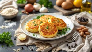 Robię kotlety rybne z dorsza i ziemniaków. Chrupią jak tradycyjne, ale są o niebo lżejsze