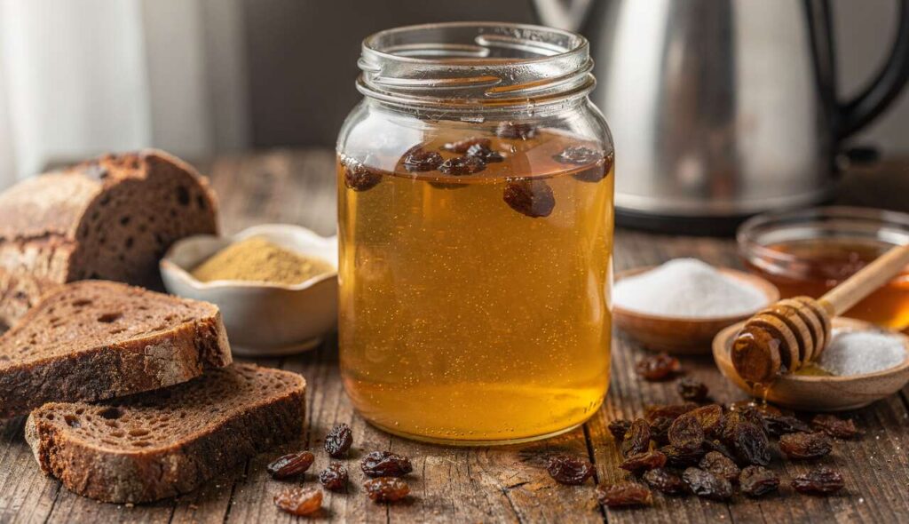 Kwas chlebowy wraca do łask. Jelita go uwielbiają, a zrobisz go z czerstwego chleba