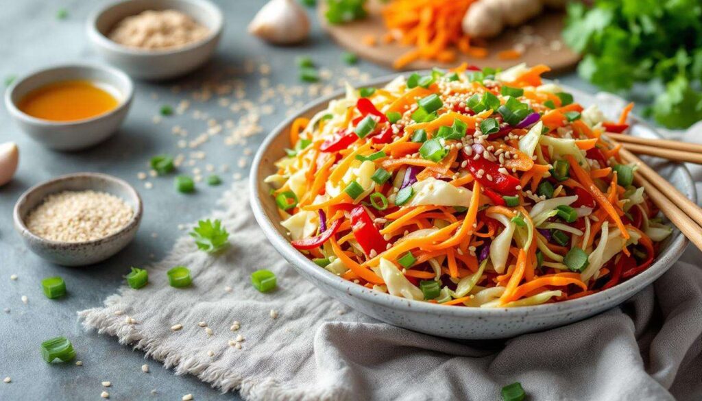 Obłędna surówka z kapusty pekińskiej – chrupiąca, świeża i uzależniająco pyszna