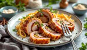 Roladki wieprzowe lepsze od kotletów. Aromatyczny farsz i smakowite plasterki dużo zmieniają