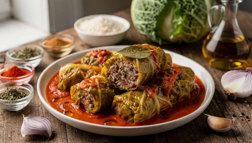 Gołąbki robię po turecku. Są delikatniejsze i mniejsze, lecz jeszcze smaczniejsze