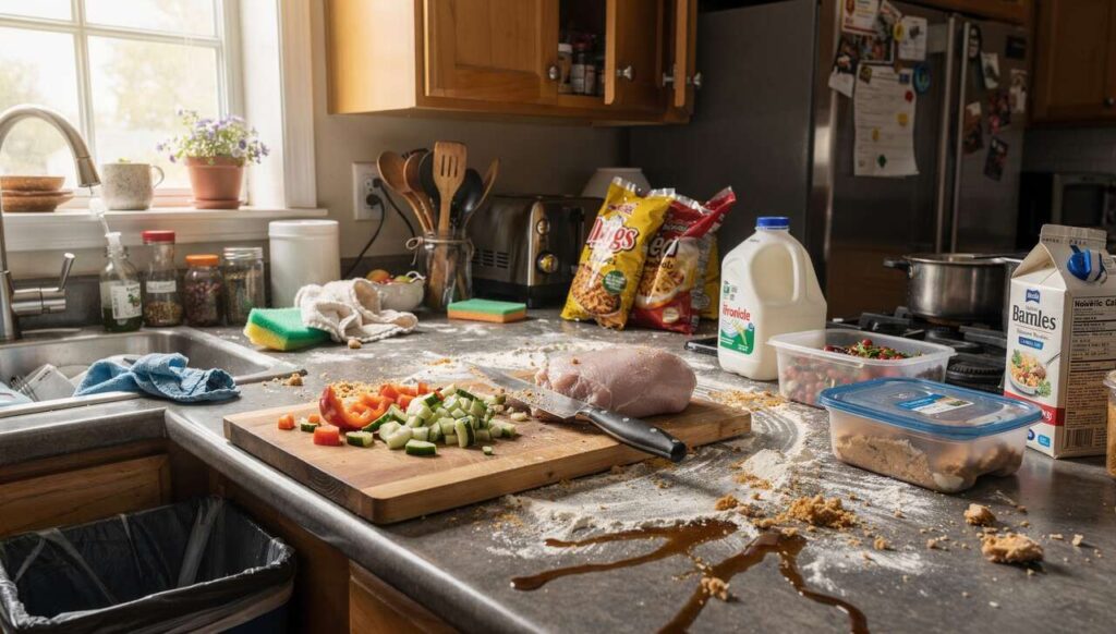 Szkodliwe nawyki w kuchni: rzeczy, których musisz unikać