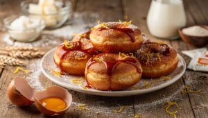 Bez cukru i smażenia. Te pączki zaskoczą nawet fanów klasyki, są miękkie, wilgotne i nie twardnieją