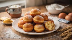 4-minutowe minipączki jogurtowe robię w karnawale na tony. Bez drożdży i wyrabiania, a lekkie jak obłok