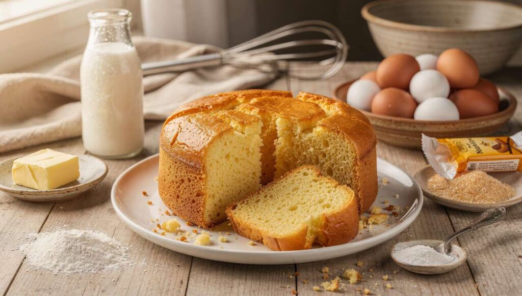 Piekę mleko, a nie ciasto. Gotowe w kilka chwil, nie za słodkie, jest mięciutkie jak gąbka