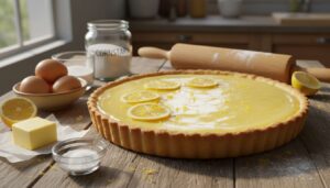 Tarta cytrynowa w 3 minuty: krem bez kąpieli wodnej jak z cukierni