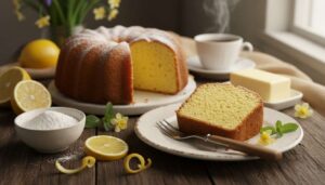 Idealnie miękka babka cytrynowa. Idealna do kawy w Wielkanoc