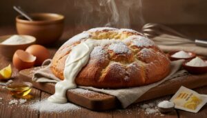 Jogurtowe ciasto jak z cukierni dzięki prostemu trikowi, który utrzymuje puszystość na dłużej